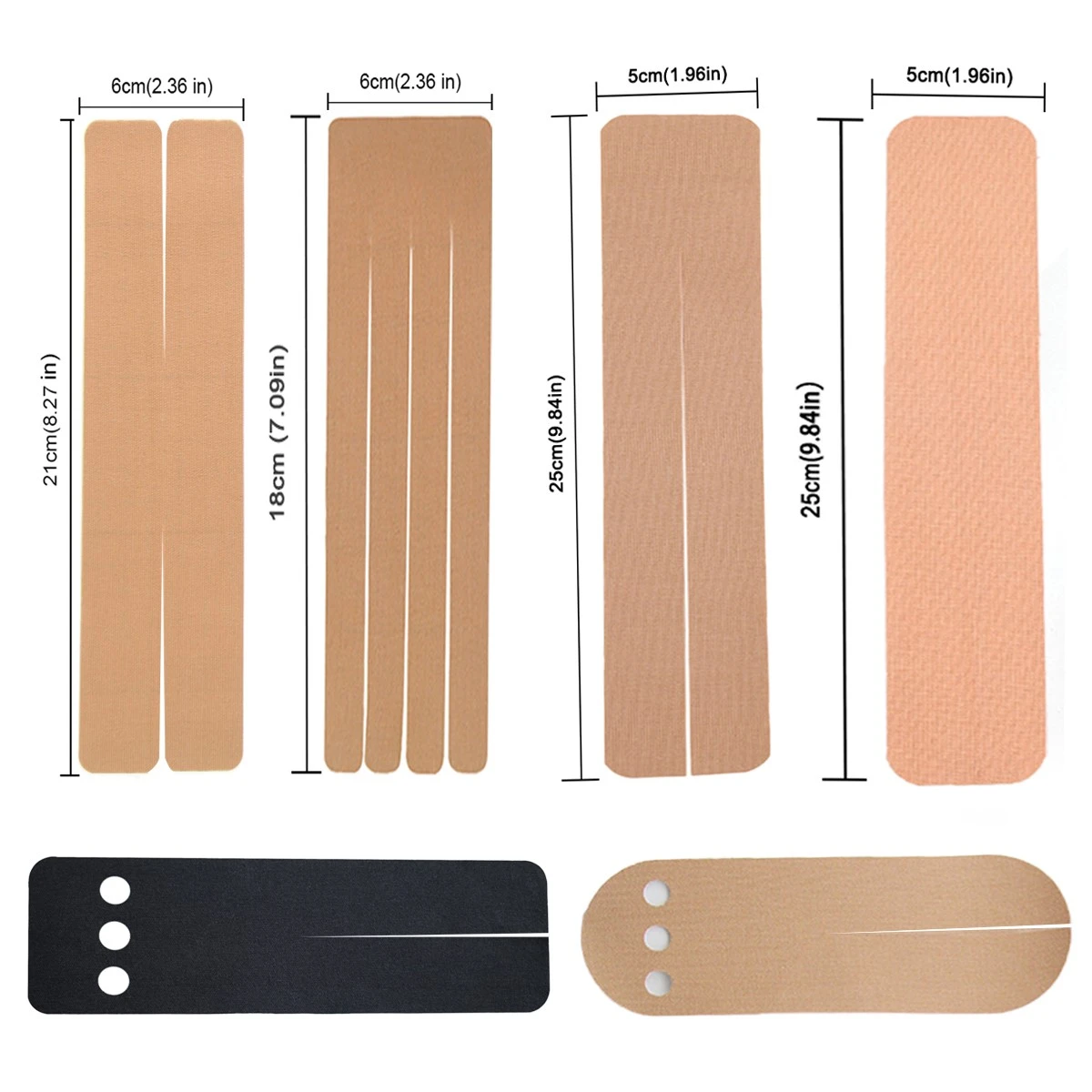 Pre cut kinesiology tape strips include I strips,Ystrips,X strips, Fan-cut .jpg Pre cut kinesiology tape strips include I strips,Ystrips,X strips, Fan-cut .jpg